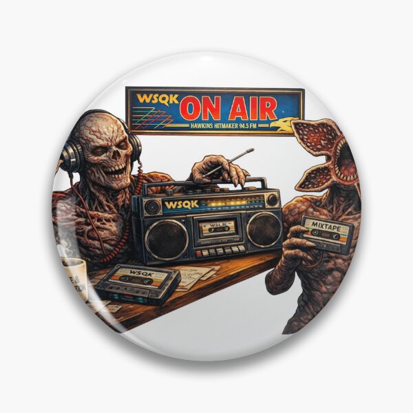 Item preview, Vecna and demogorgon listening to Wsqk stranger things  designed and sold by PP do card.