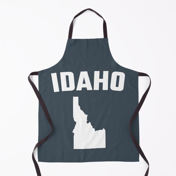 Item preview, Idaho State Map Silhouette - Minimalist White Design designed and sold by mashmosh.