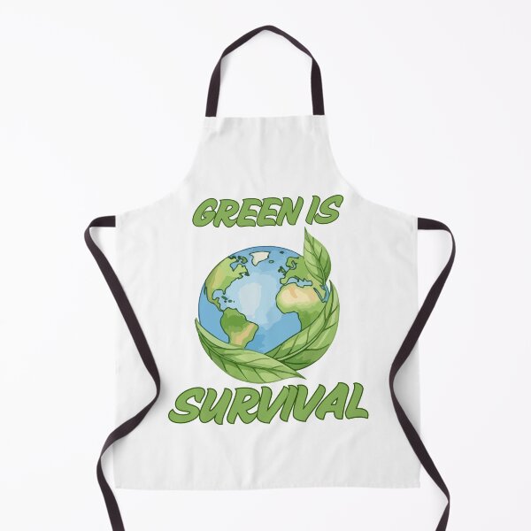 Item preview, Green Is Survival Environmental Earth Activism Graphic designed and sold by FreedomAndLove.