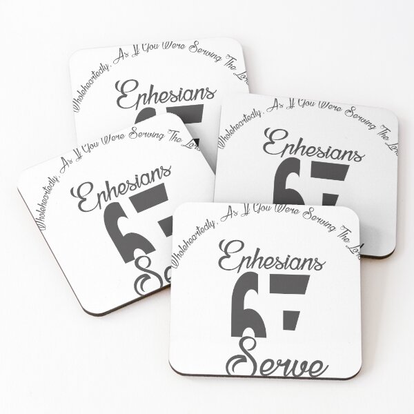 Item preview, Ephesians 67 Serve wholeheartedly, as if you were serving the Lord designed and sold by Artist300DPI.