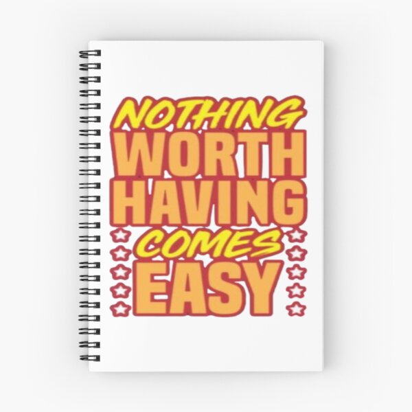 Item preview, Nothing worth having comes easy  designed and sold by szydelkowanika.