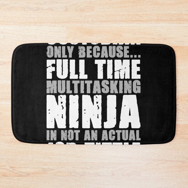 Item preview, Custodian Only Because Full Time Multitasking Ninja It Not An Actual Job Title - Funny Coustodian Janitor designed and sold by asyanavirgifa.