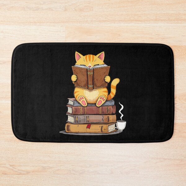 Item preview, Reading Cat Bookish Book-Club Librarian Reader Book Lover designed and sold by bambiai.