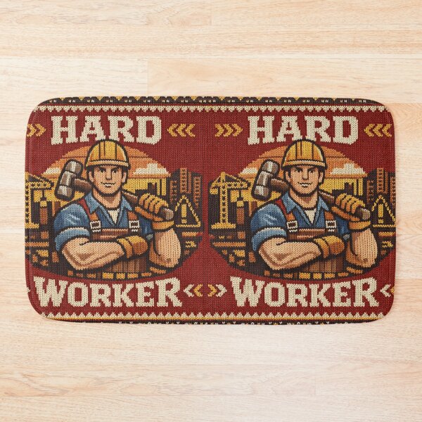 Item preview, Hard worker, cool knitting picture designed and sold by Mauswohn.