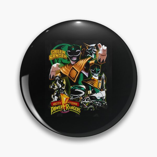 Item preview, Green Mighty Morphin Power Rangers   designed and sold by Eboniggins.