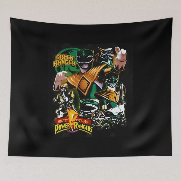 Item preview, Green Mighty Morphin Power Rangers   designed and sold by Eboniggins.
