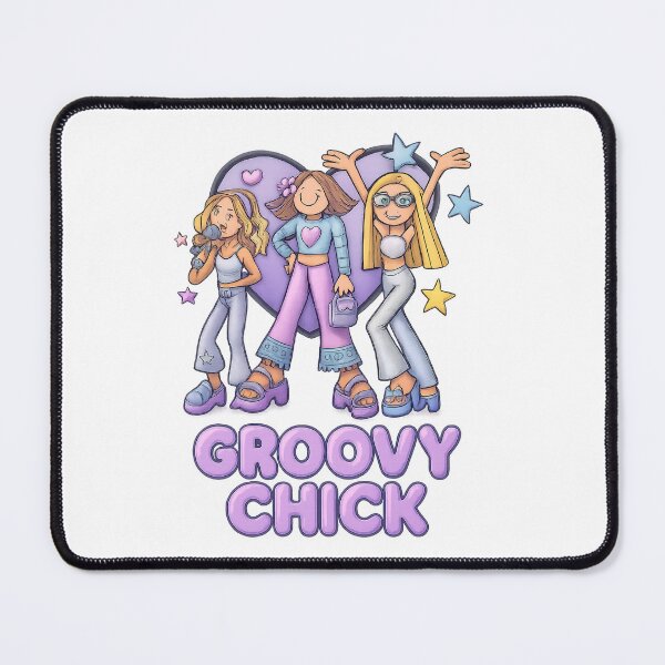 Item preview, Groovy Chick, Groovy Chick Girls, Groovy vibes Only designed and sold by graphic-genie.