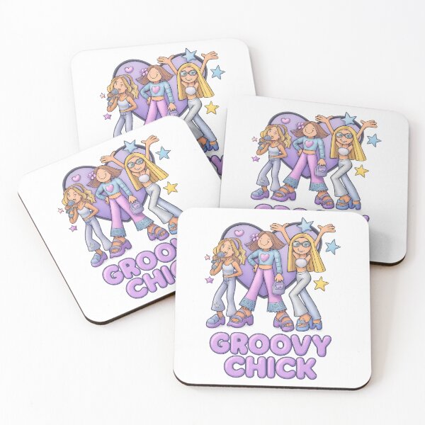 Item preview, Groovy Chick, Groovy Chick Girls, Groovy vibes Only designed and sold by graphic-genie.