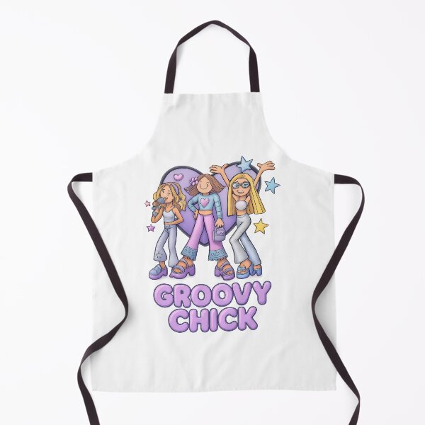 Item preview, Groovy Chick, Groovy Chick Girls, Groovy vibes Only designed and sold by graphic-genie.