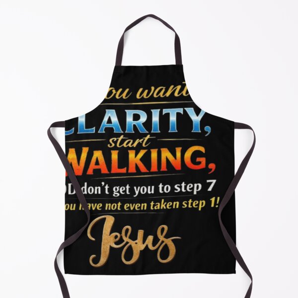 Item preview, Clarity Comes Through Faith – Walk First, Trust God | Christian Jesus Quote Design designed and sold by "TXSiSsY's TRIUMPH BY GRACE".