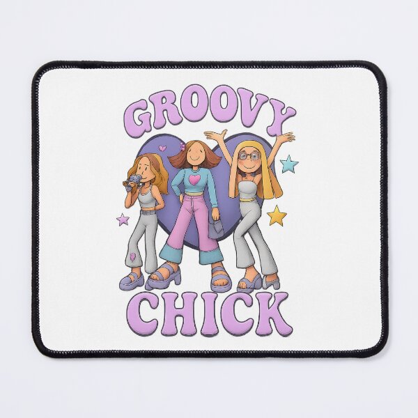 Item preview, Groovy Chick, Groovy Chick Girls, Groovy vibes Only designed and sold by graphic-genie.