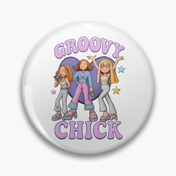 Item preview, Groovy Chick, Groovy Chick Girls, Groovy vibes Only designed and sold by graphic-genie.