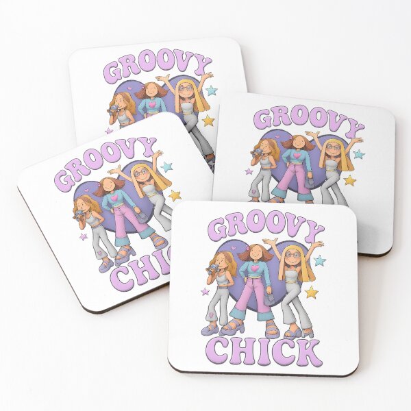 Item preview, Groovy Chick, Groovy Chick Girls, Groovy vibes Only designed and sold by graphic-genie.