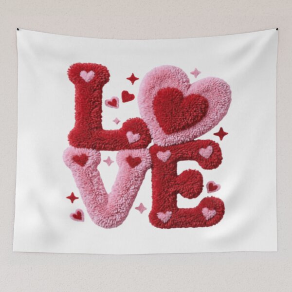 Item preview, Valentine plushie Love  designed and sold by szydelkowanika.