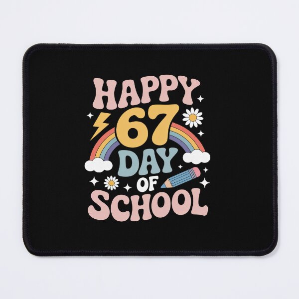 Item preview, 67 Days of School Happy 67th Day of School Funny 6 7 designed and sold by SIGORDESIGN.