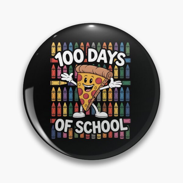 Item preview, 100 Days of School Dabbing Pepperoni Pizza designed and sold by SIGORDESIGN.