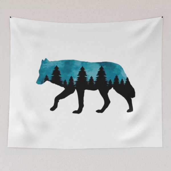 Item preview, The Forest Within the Wolf designed and sold by szydelkowanika.