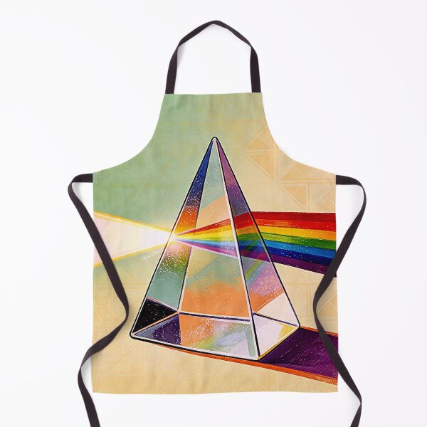 Item preview, Rainbow Prism Light Spectrum - Cosmic Geometric Art designed and sold by Hen-C-Art.