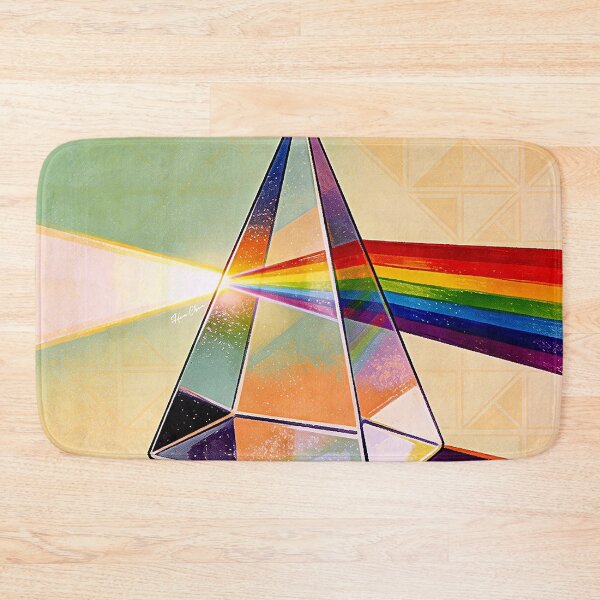 Item preview, Rainbow Prism Light Spectrum - Cosmic Geometric Art designed and sold by Hen-C-Art.