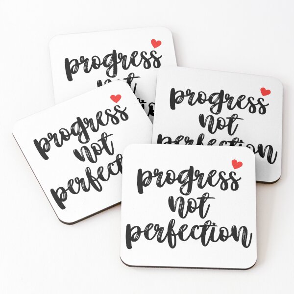 Item preview, Progress Not Perfection – Growth Mindset Motivational Sticker designed and sold by angelyara.