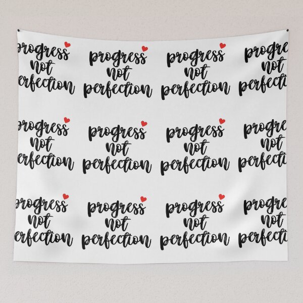 Item preview, Progress Not Perfection – Growth Mindset Motivational Sticker designed and sold by angelyara.