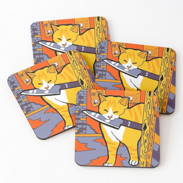 Item preview, Alley Cat with Knife designed and sold by JJMonty-Art.