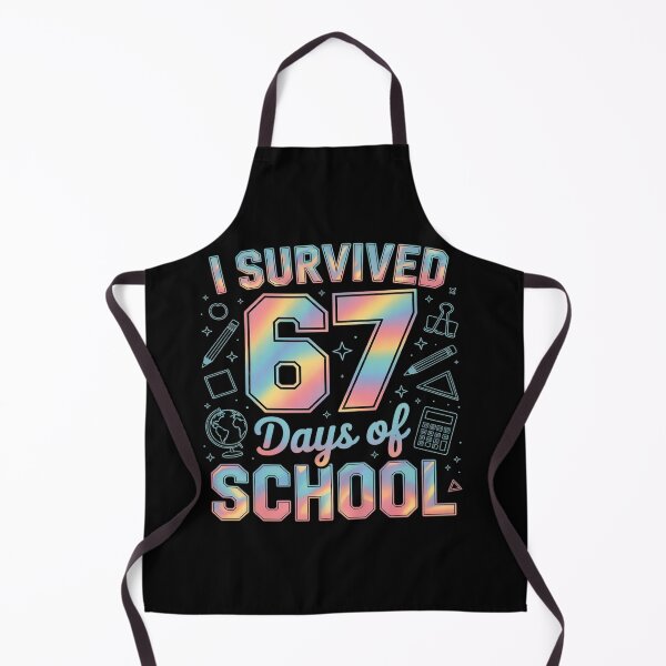Item preview, 100 Days of School I Survived 67 Days of School Teacher 67 designed and sold by SIGORDESIGN.
