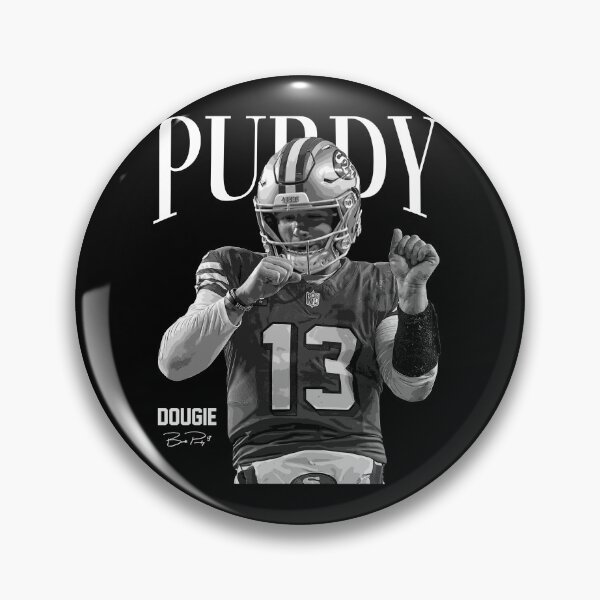 Item preview, Brock Purdy Dougie Football designed and sold by SheriPeroni.