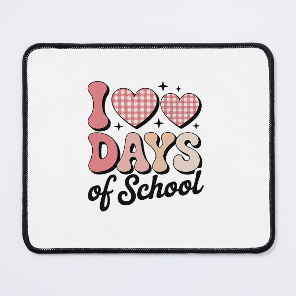 Item preview, 100 Days of School Retro Disco Hearts 100th Day of School designed and sold by SIGORDESIGN.