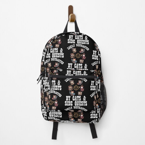 Item preview, Gaming Easily Distracted By Cats Side Quests Boys Men designed and sold by bambiai.