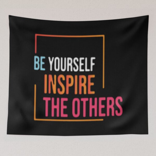 Item preview, Be yourself inspire the others  designed and sold by szydelkowanika.