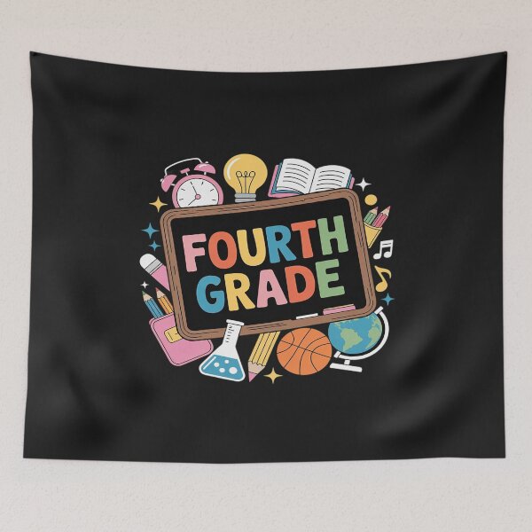 Item preview, Back to School Hello Fourth Grade Team 4th Grade Boys Girls designed and sold by Rackaam.