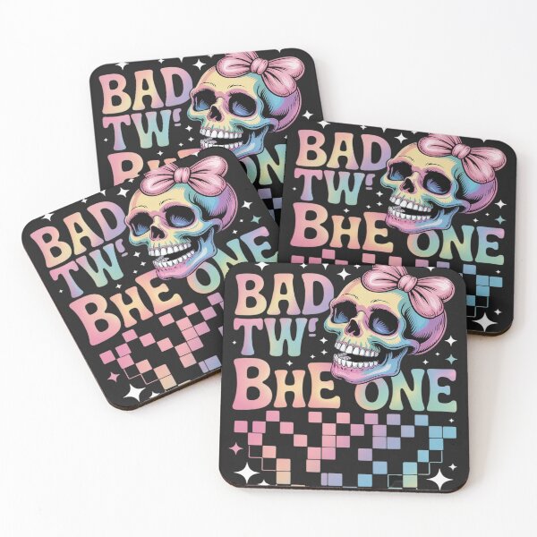 Item preview, Bad Two The Bone 2nd Birthday Kid Girl Tie Dye Birthday designed and sold by Rackaam.
