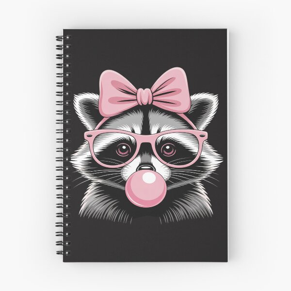 Item preview, Badger Wearing Glasses and Blowing Pink Bubble Gum designed and sold by Rackaam.