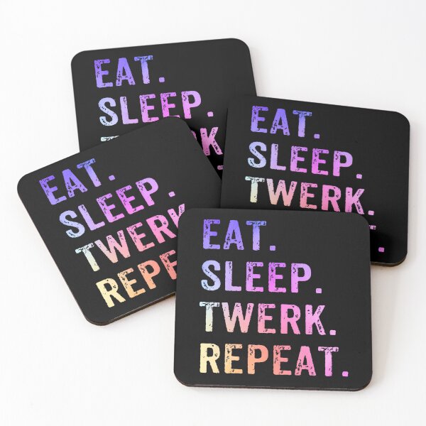 Item preview, Eat Sleep Twerk Repeat Twerk Queen Twerking designed and sold by LunaDangelo.