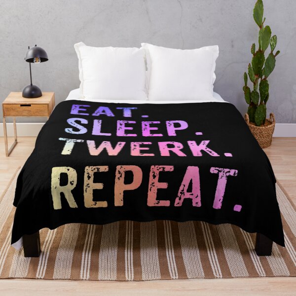 Item preview, Eat Sleep Twerk Repeat Twerk Queen Twerking designed and sold by LunaDangelo.