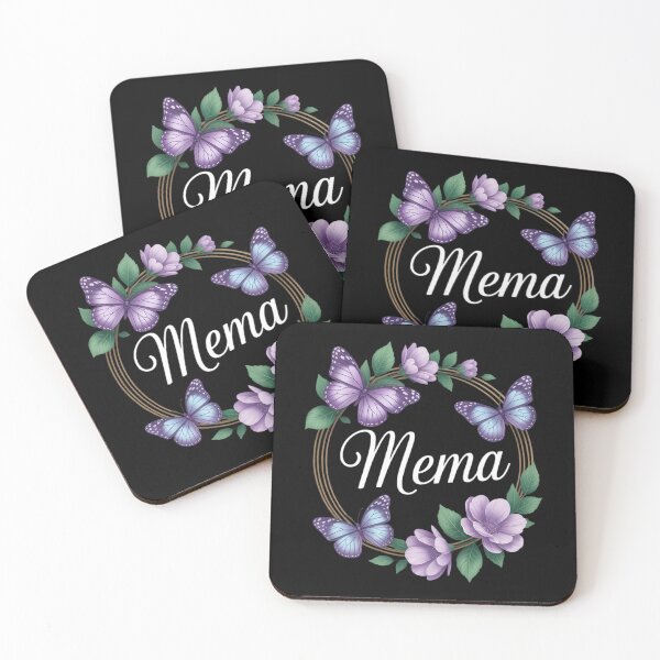 Item preview, Mema Butterfly Flower Mema Mothers Day designed and sold by FaithAbbott.