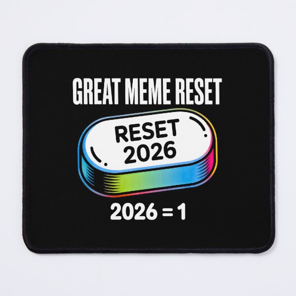 Item preview, Great Meme Reset 2026 Funny Internet Culture Identity Graphic designed and sold by SplashTastic.