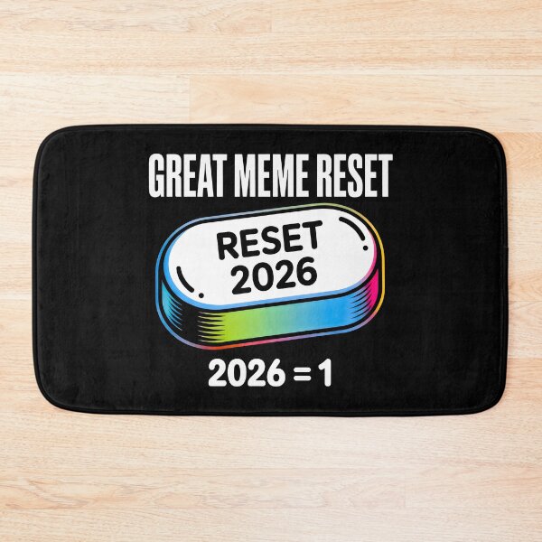 Item preview, Great Meme Reset 2026 Funny Internet Culture Identity Graphic designed and sold by SplashTastic.