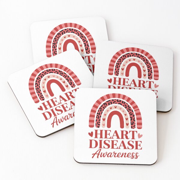 Item preview, Heart Disease Awareness Heart month rainbow heart awareness designed and sold by IdunayaStore.