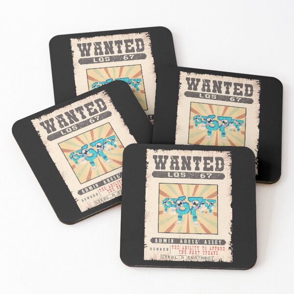 Item preview, Los 67 Brainrot Funny Wanted For Boys ns designed and sold by LunaDangelo.