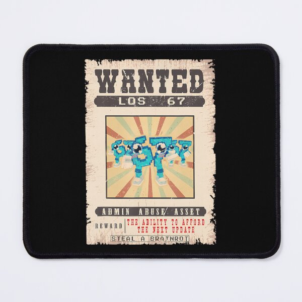 Item preview, Los 67 Brainrot Funny Wanted For Boys ns designed and sold by LunaDangelo.
