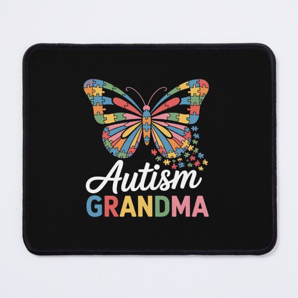 Item preview, Autism Awareness Grandma Butterfly Cute designed and sold by SIGORDESIGN.