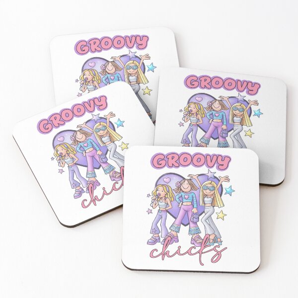 Item preview, Groovy Chick, Groovy Chick Girls, Groovy vibes Only designed and sold by graphic-genie.