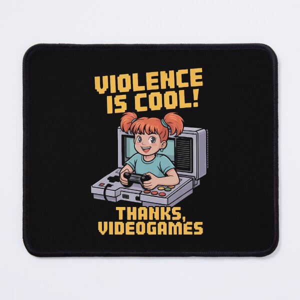 Item preview, Violence Is Cool Thanks Video Games designed and sold by kowaldtlbung.