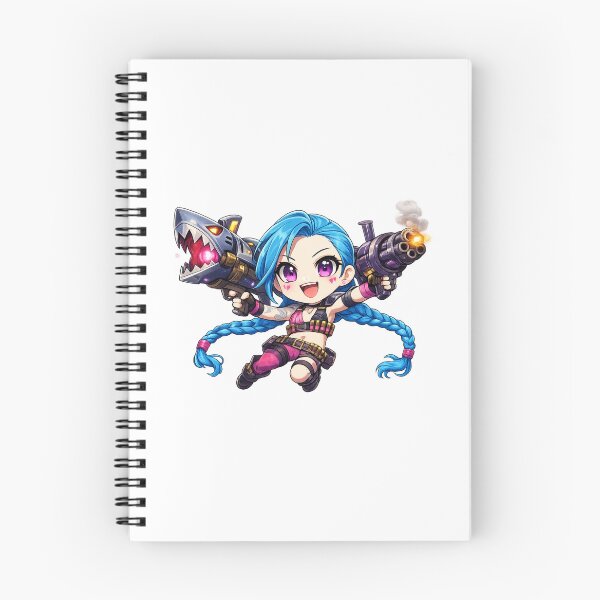 Item preview, Jinx - Chibi Legends designed and sold by RogueDrip.