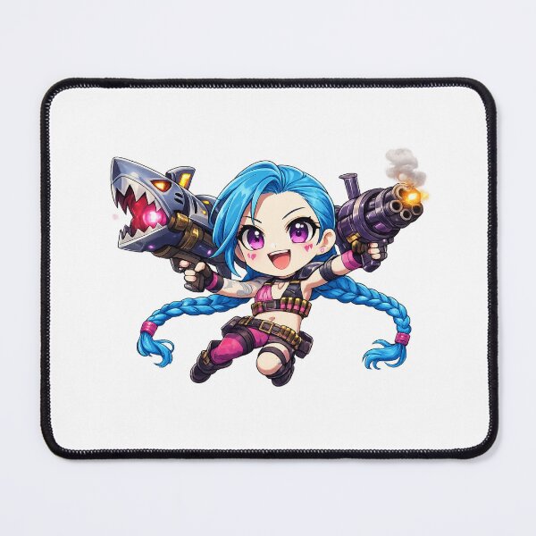 Item preview, Jinx - Chibi Legends designed and sold by RogueDrip.