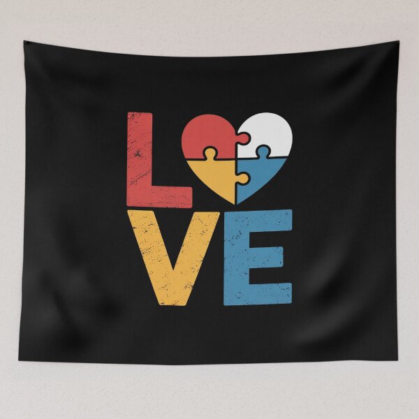 Item preview, Autism Awareness LOVE Autistic Pride Asperger Proud Mom designed and sold by SIGORDESIGN.