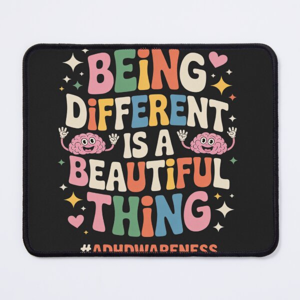 Item preview, Being Different ADHD Awareness ADHD Warrior ADHD Support designed and sold by Rackaam.