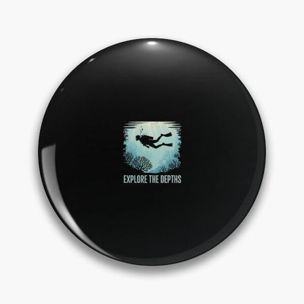Item preview, Scuba Diving Scuba Diver Birthday Explore The Depths designed and sold by heupelipocko.